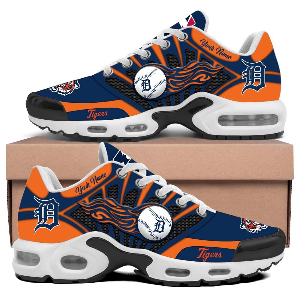 Ideafootwear Detroit Tigers TN Shoes Sneakers For Men And Women