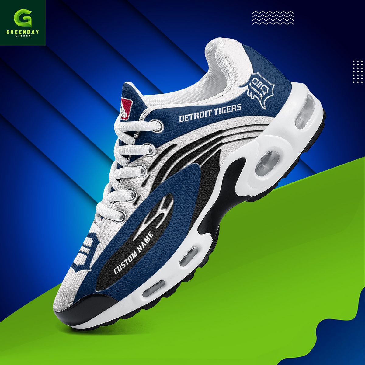 Ideafootwear Detroit Tigers TN Shoes Sneakers For Men And Women