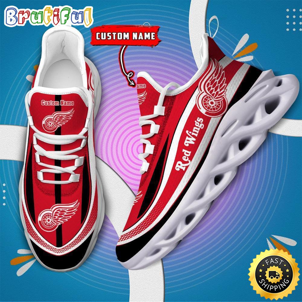 Ideafootwear Detroit Wings Max Soul Shoes Sneakers For Men And Women