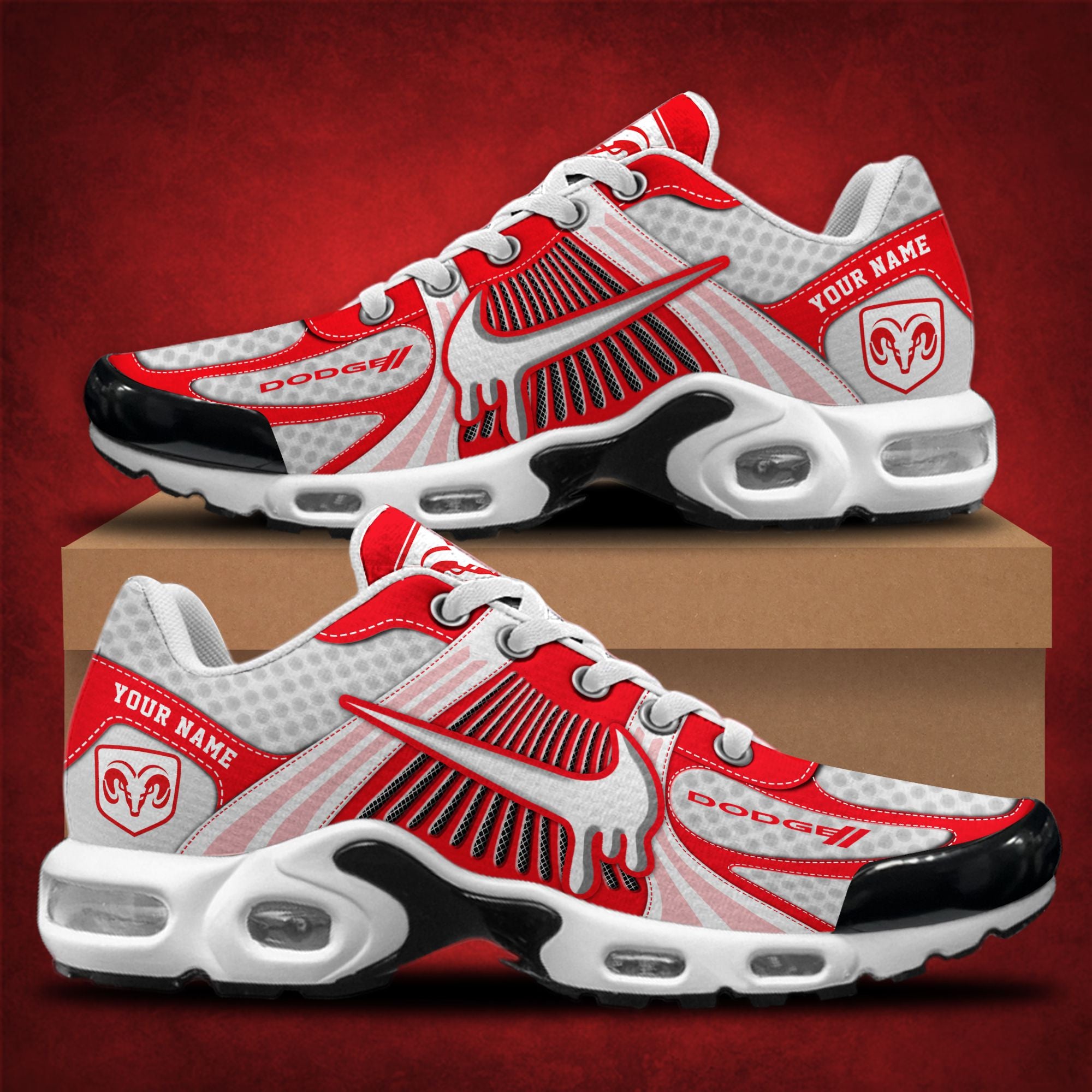 Ideafootwear Dodge TN Shoes Sneakers For Men And Women
