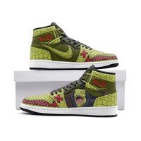 Ideafootwear Dorohedoro AJ1 High Sneakers Shoes For Men And Women