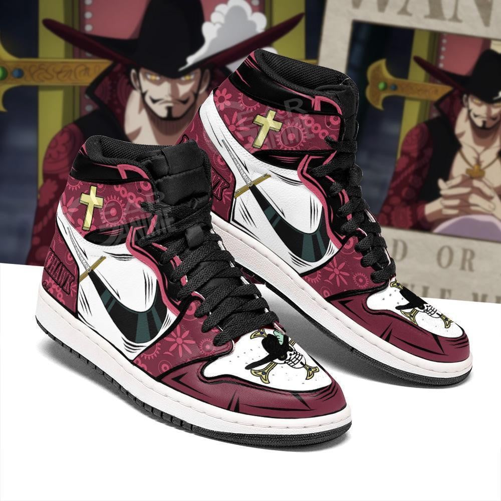 Ideafootwear Dracule Mihawk AJ1 High Sneakers Shoes For Men And Women