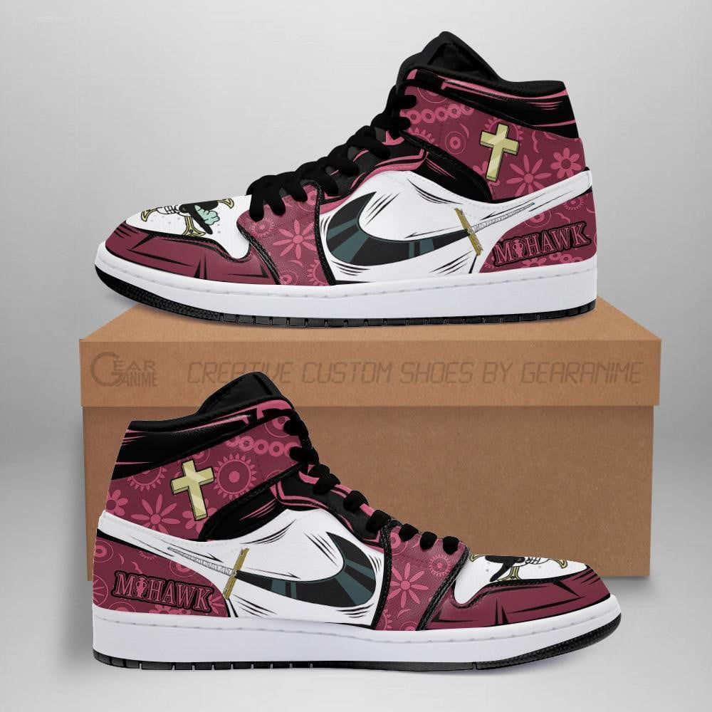 Ideafootwear Dracule Mihawk AJ1 High Sneakers Shoes For Men And Women