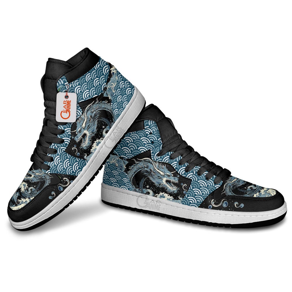 Ideafootwear Dragon AJ1 High Sneakers Shoes For Men And Women