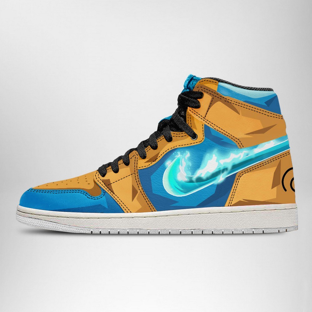 Ideafootwear Dragon Ball Goku AJ1 High Sneakers Shoes For Men And Women