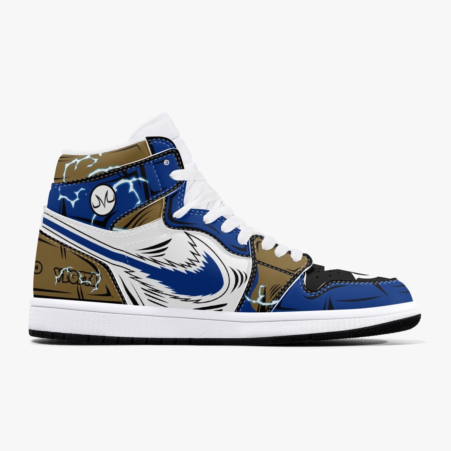 Ideafootwear Dragon Ball Super Vegeta AJ1 High Sneakers Shoes For Men And Women