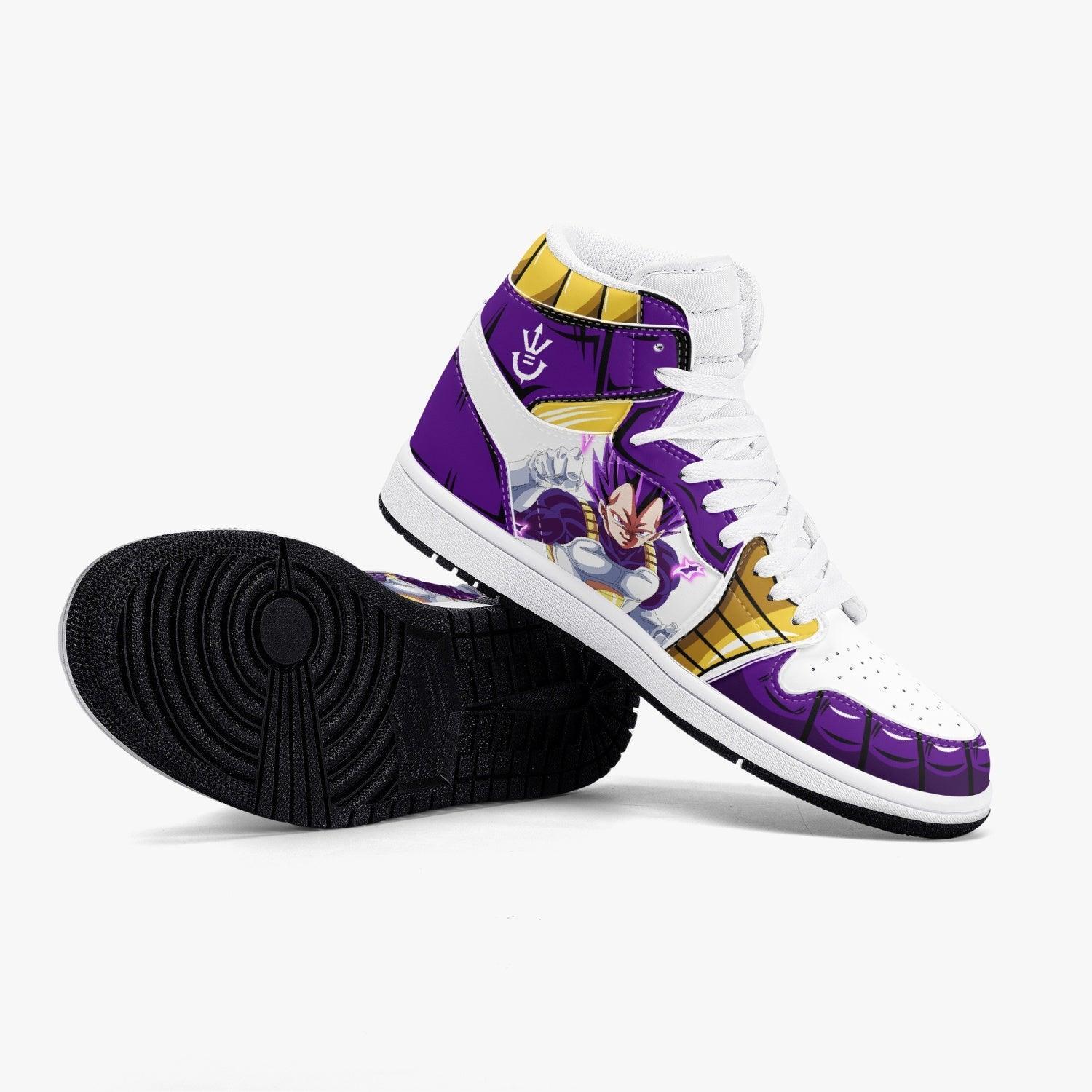 Ideafootwear Dragon Ball Super Vegeta Ultra Ego AJ1 High Sneakers Shoes For Men And Women