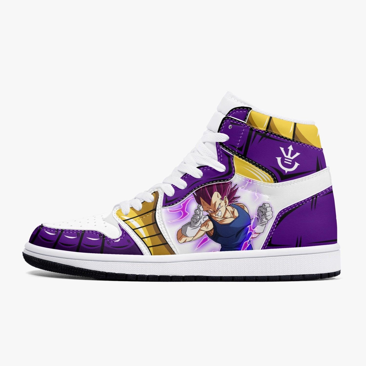 Ideafootwear Dragon Ball Super Vegeta Ultra Ego AJ1 High Sneakers Shoes For Men And Women