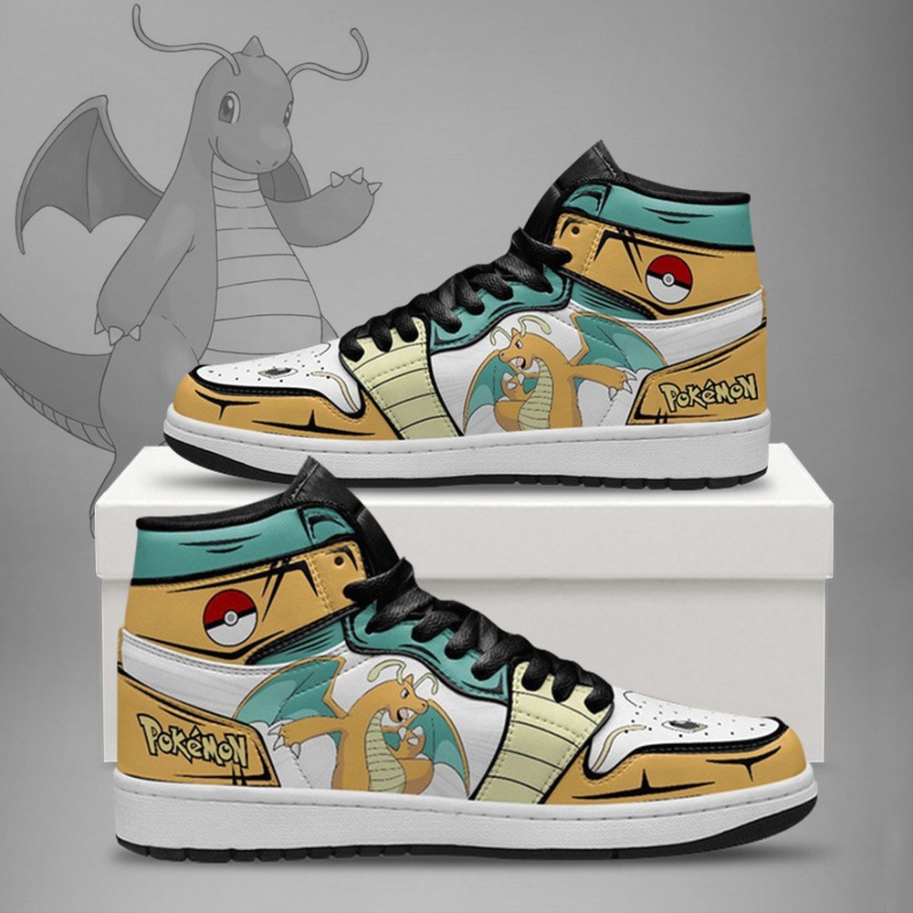 Ideafootwear Dragonite AJ1 High Sneakers Shoes For Men And Women