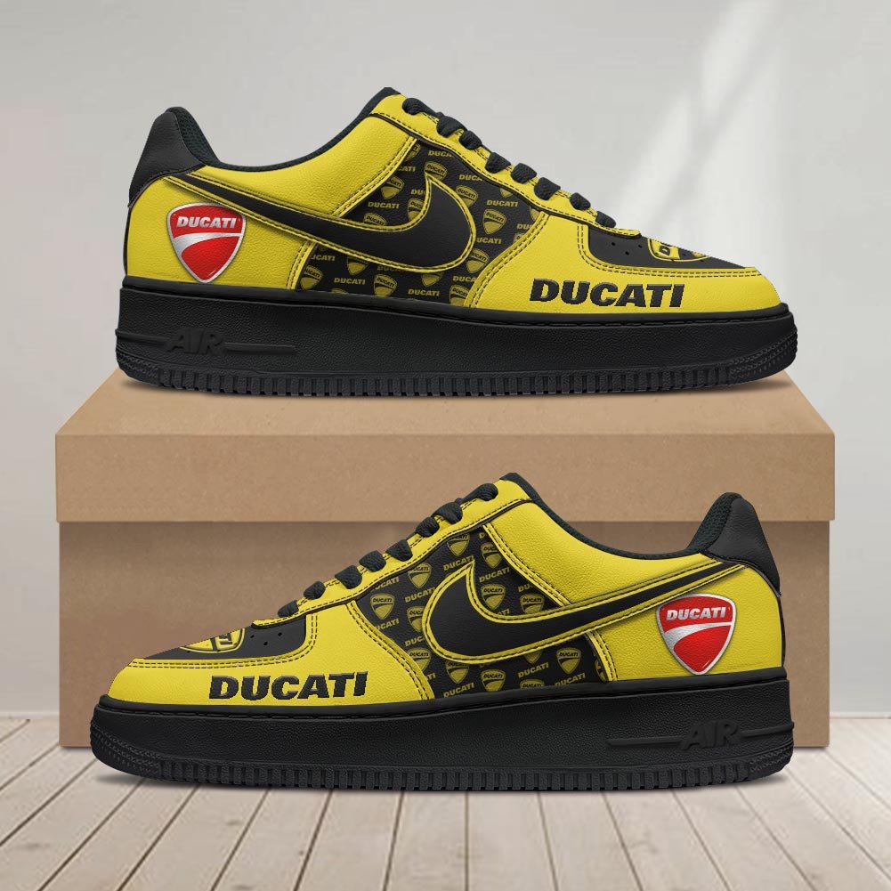 Ideafootwear Ducati Air Low-Top Sneakers Shoes For Men And Women 1