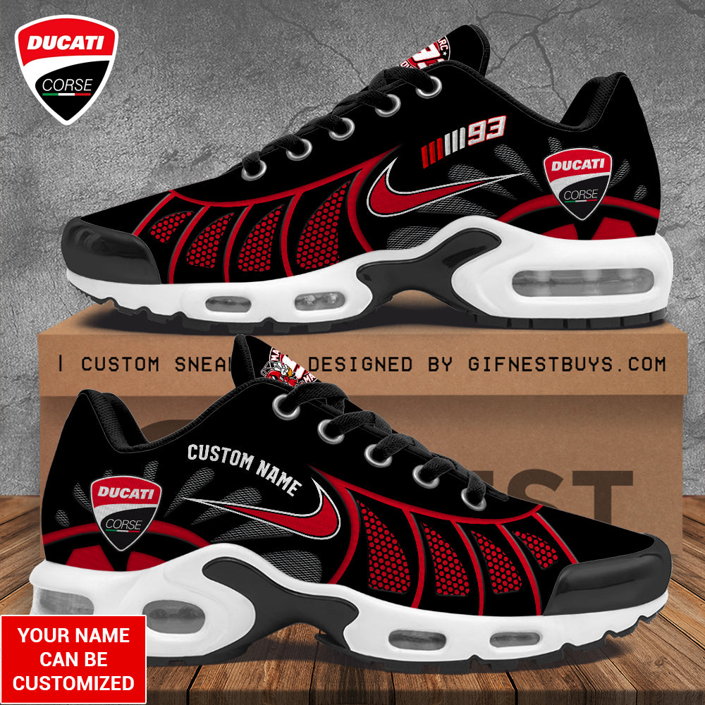 Ideafootwear Ducati Lenovo Team x Marc Marquez TN Shoes Sneakers For Men And Women