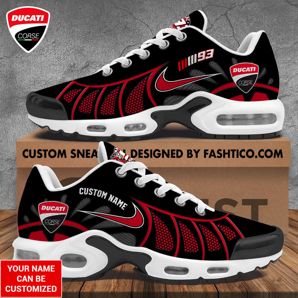 Ideafootwear Ducati TN Shoes Sneakers For Men And Women