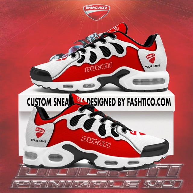 Ideafootwear Ducati TN Shoes Sneakers For Men And Women