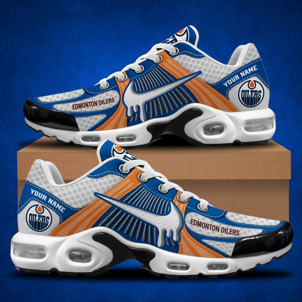 Ideafootwear Edmonton Oilers TN Shoes Sneakers For Men And Women