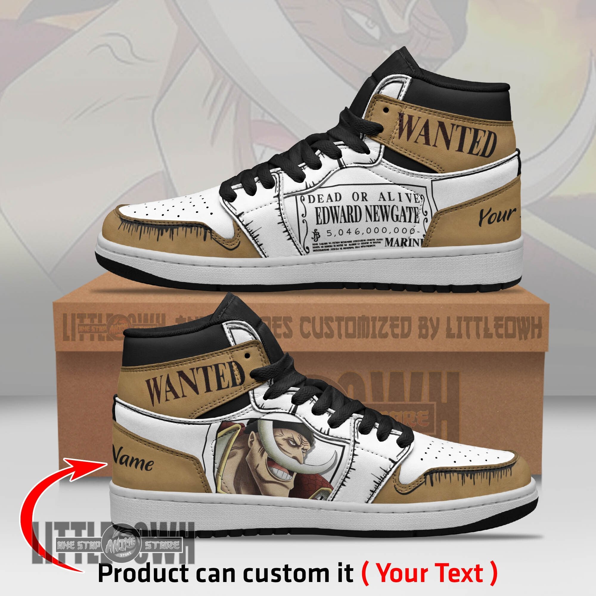 Ideafootwear Edward Newgate AJ1 High Sneakers Shoes For Men And Women