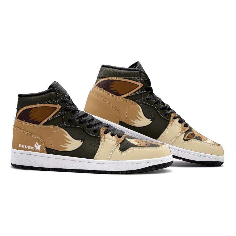 Ideafootwear Eevee AJ1 High Sneakers Shoes For Men And Women