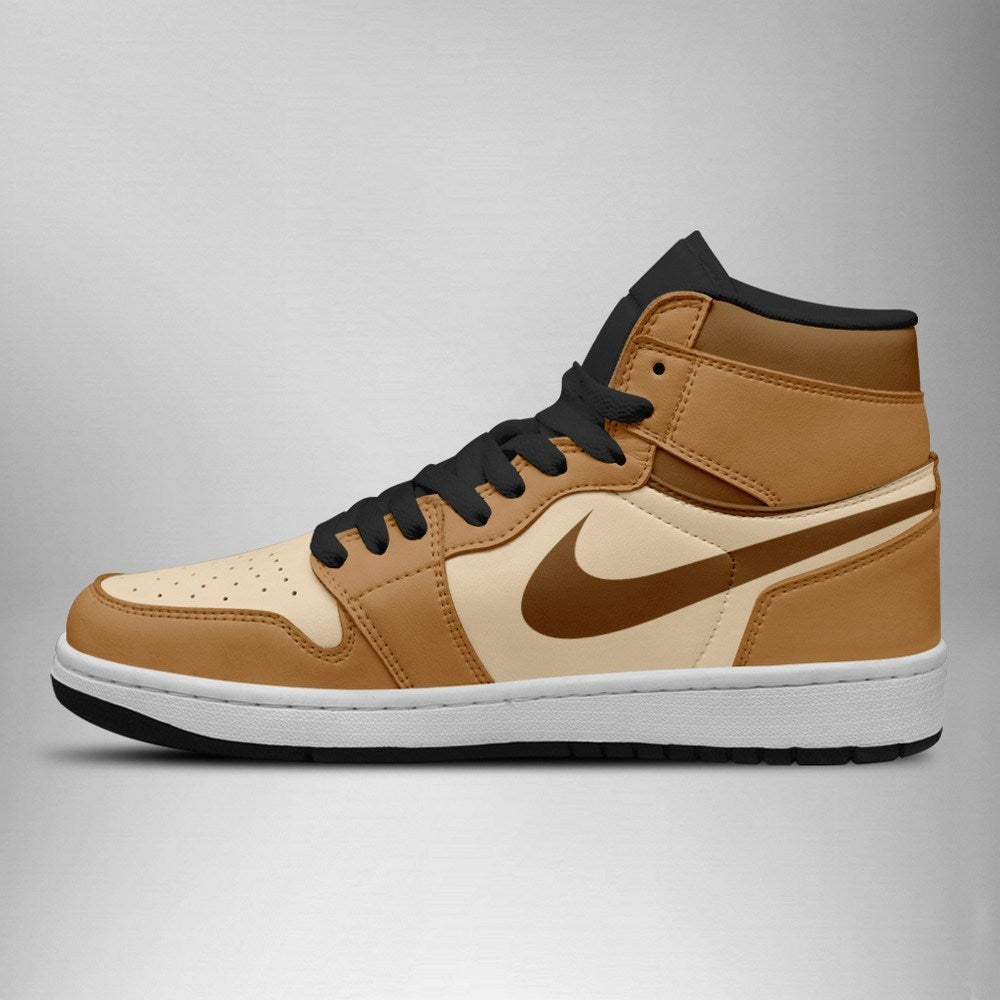 Ideafootwear Eevee AJ1 High Sneakers Shoes For Men And Women