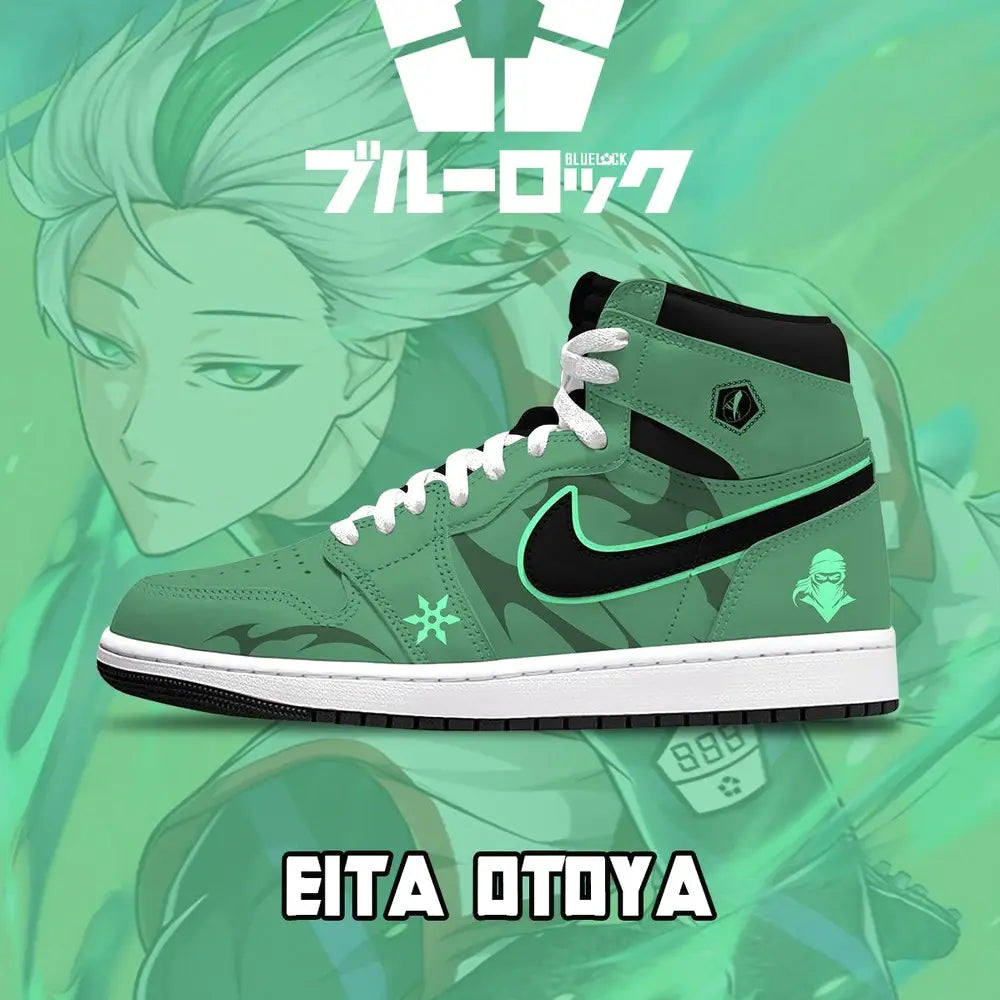 Ideafootwear Eita Otoya V.1 Blue Lock AJ1 High Sneakers Shoes For Men And Women