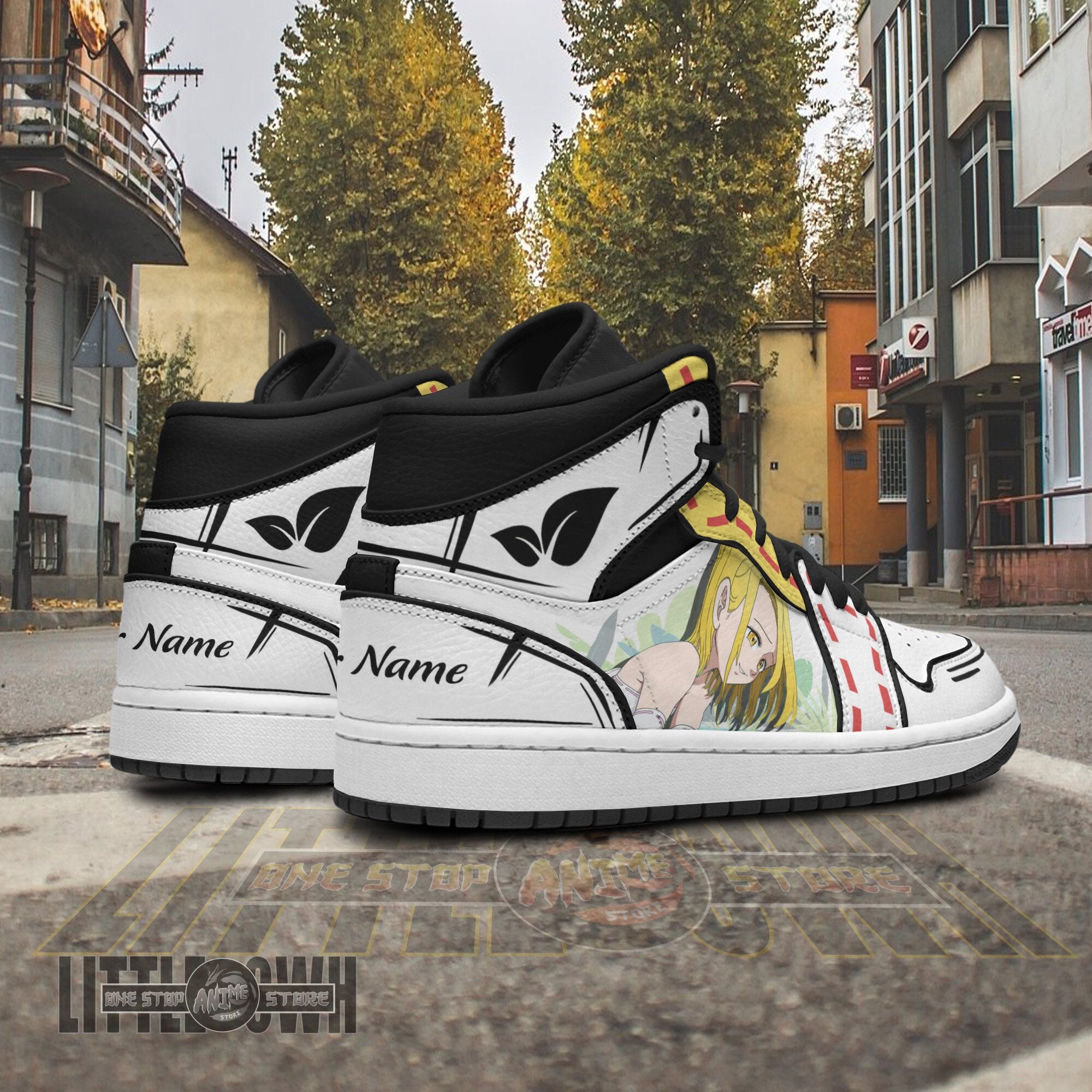 Ideafootwear Elaine AJ1 High Sneakers Shoes For Men And Women