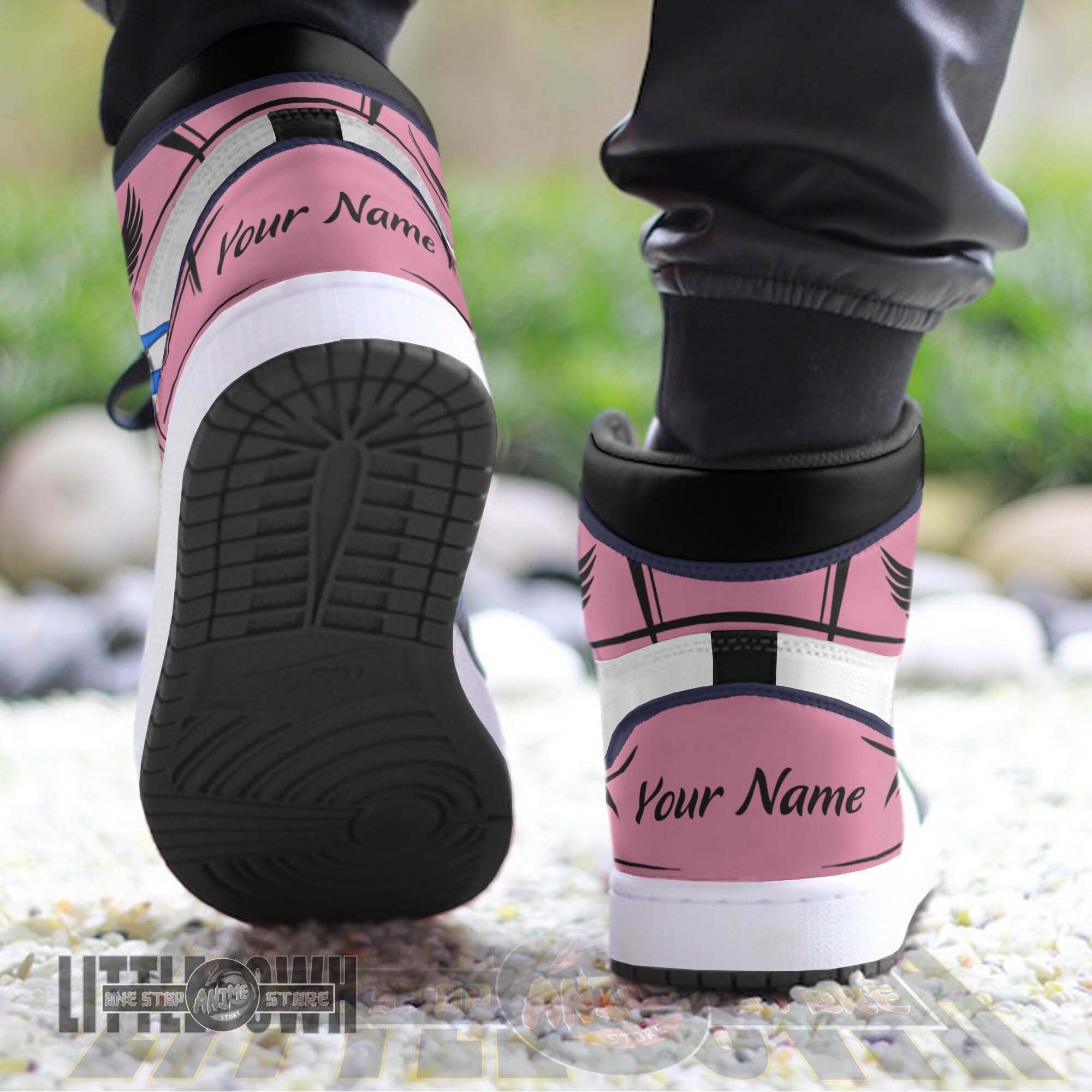 Ideafootwear Elizabeth Liones AJ1 High Sneakers Shoes For Men And Women