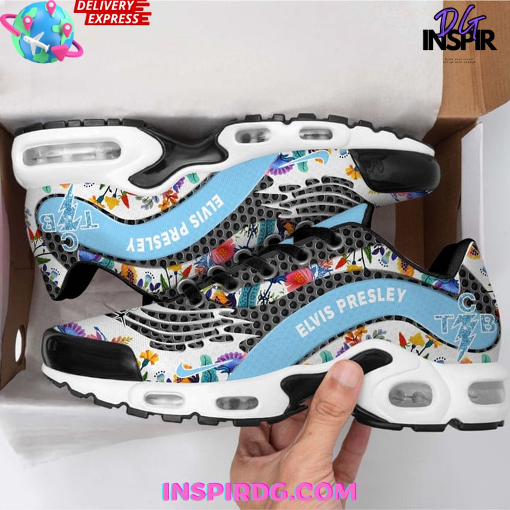 Ideafootwear Elvis Presley TN Shoes Sneakers For Men And Women