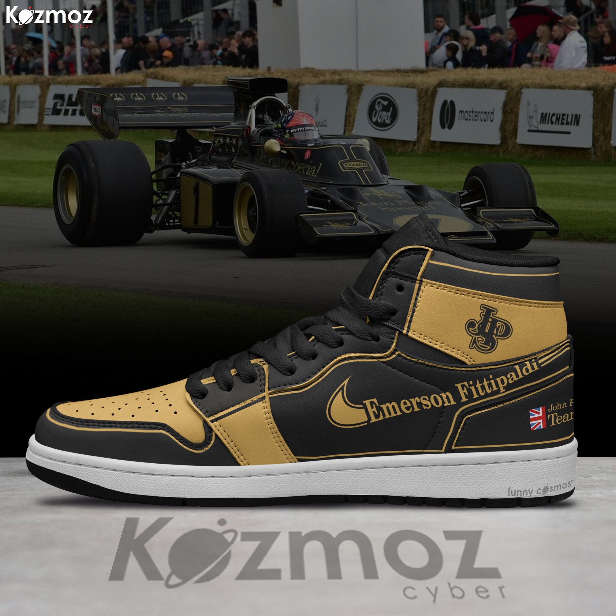 Ideafootwear Emerson Fittipaldi AJ1 High Sneakers Shoes For Men And Women