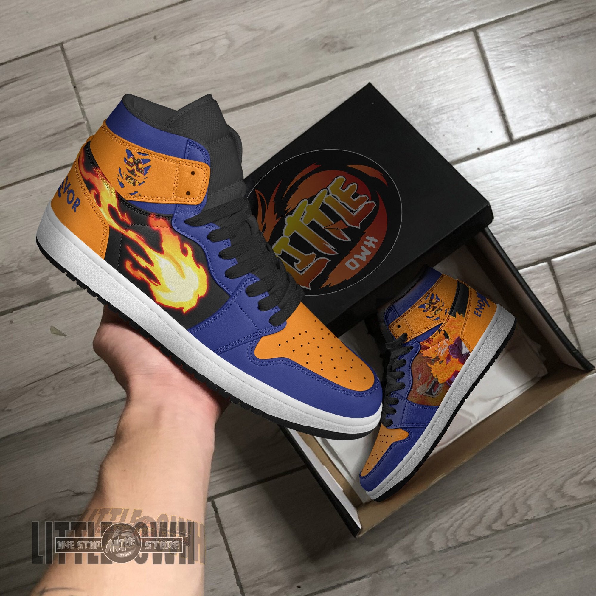 Ideafootwear Endeavor AJ1 High Sneakers Shoes For Men And Women