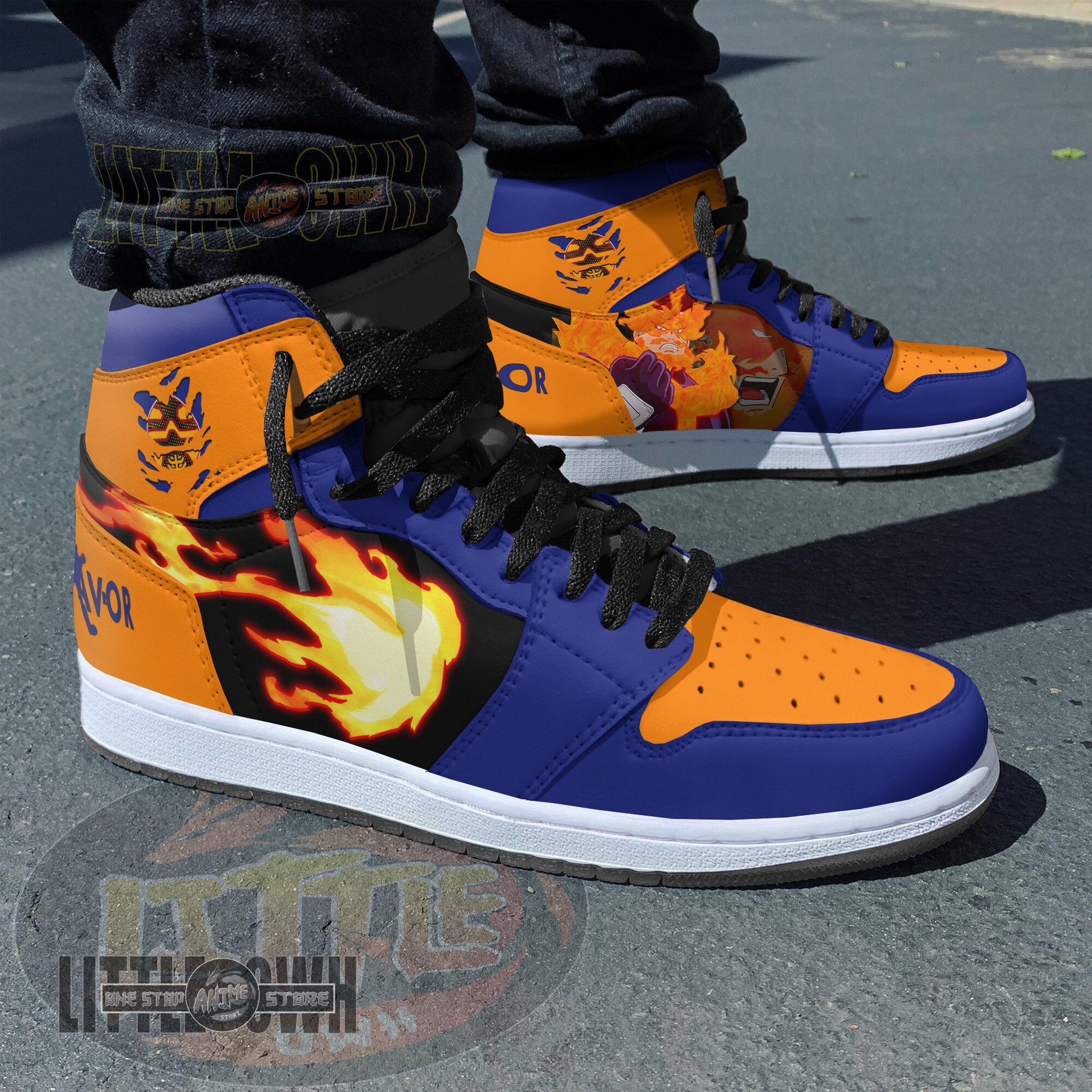 Ideafootwear Endeavor AJ1 High Sneakers Shoes For Men And Women