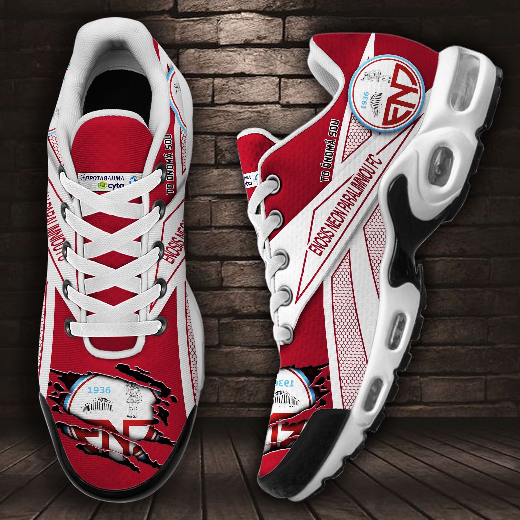 Ideafootwear Enosis Neon Paralimni TN Shoes Sneakers For Men And Women