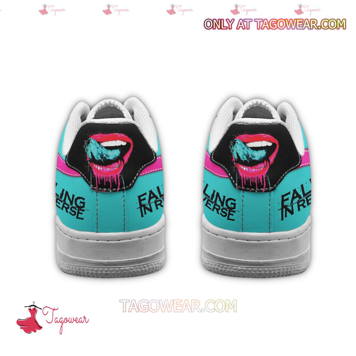 Ideafootwear Falling In Reverse Air Low-Top Sneakers Shoes For Men And Women 2