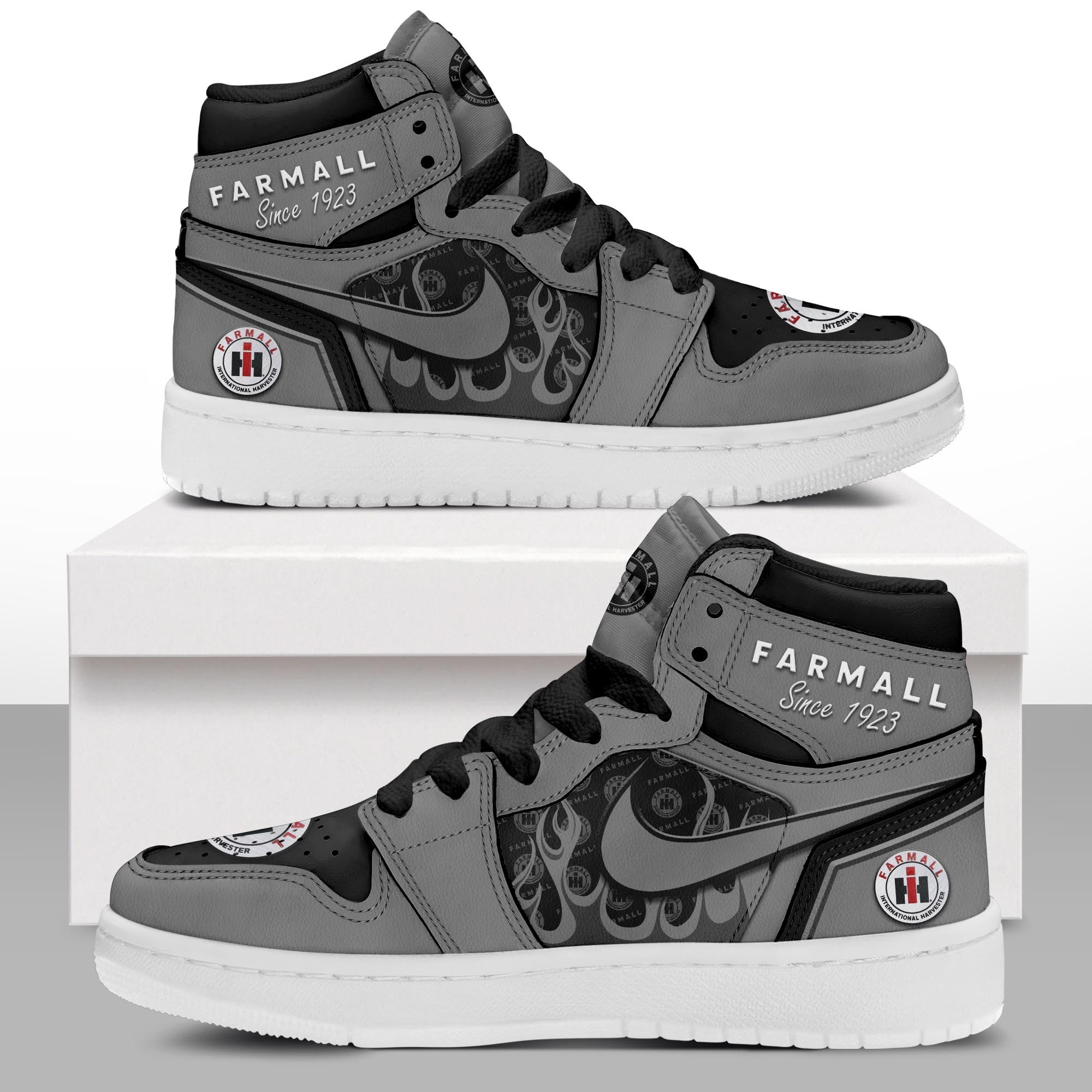Ideafootwear Farmall AJ1 High Sneakers Shoes For Men And Women