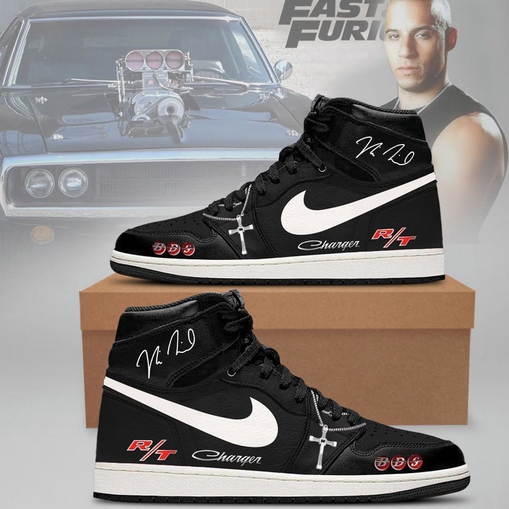 Ideafootwear Fast and Furious AJ1 High Sneakers Shoes For Men And Women