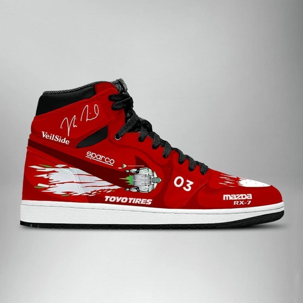 Ideafootwear Fast and Furious AJ1 High Sneakers Shoes For Men And Women