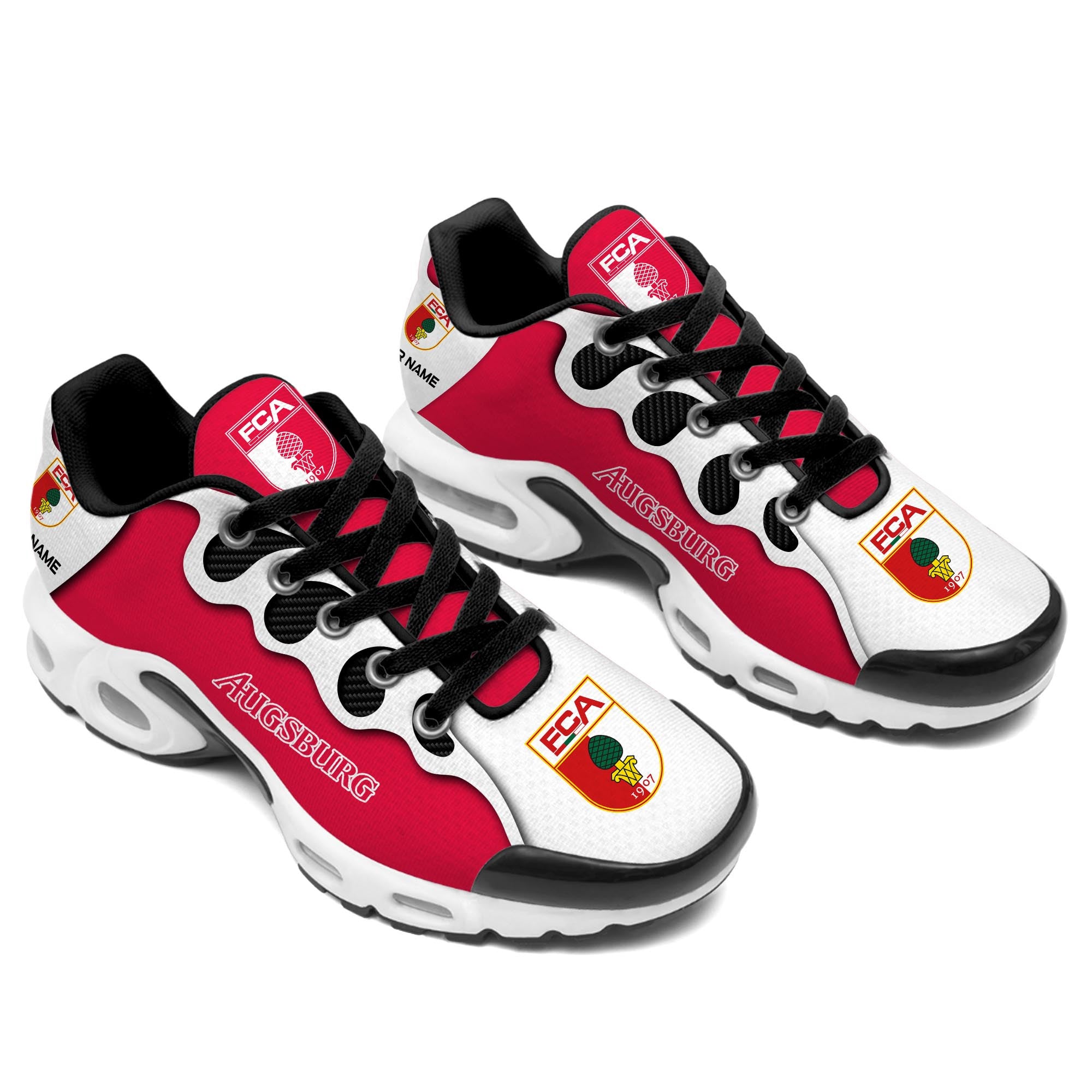 Ideafootwear FC Augsburg TN Shoes Sneakers For Men And Women