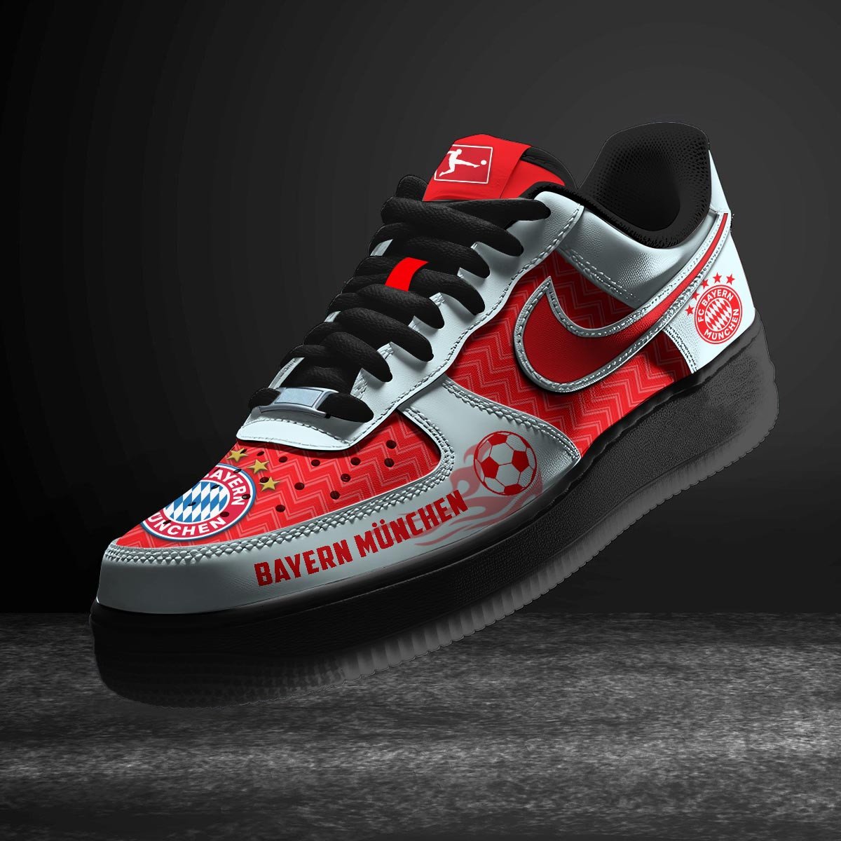 Ideafootwear FC Bayern Munchen Air Low-Top Sneakers Shoes For Men And Women 1