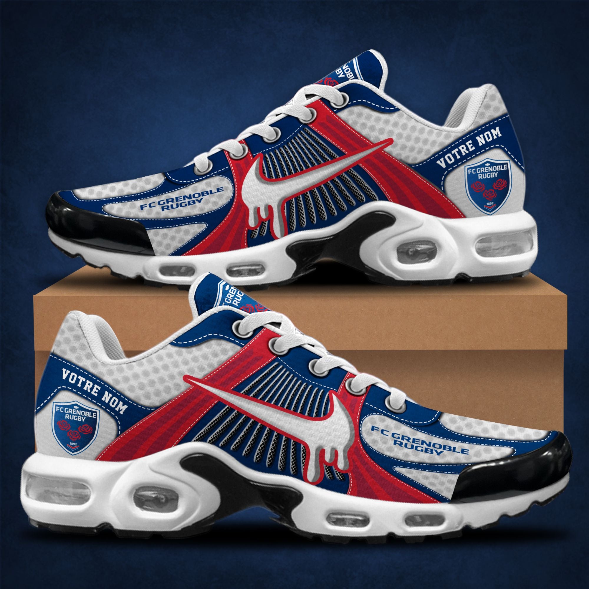 Ideafootwear FC Grenoble TN Shoes Sneakers For Men And Women