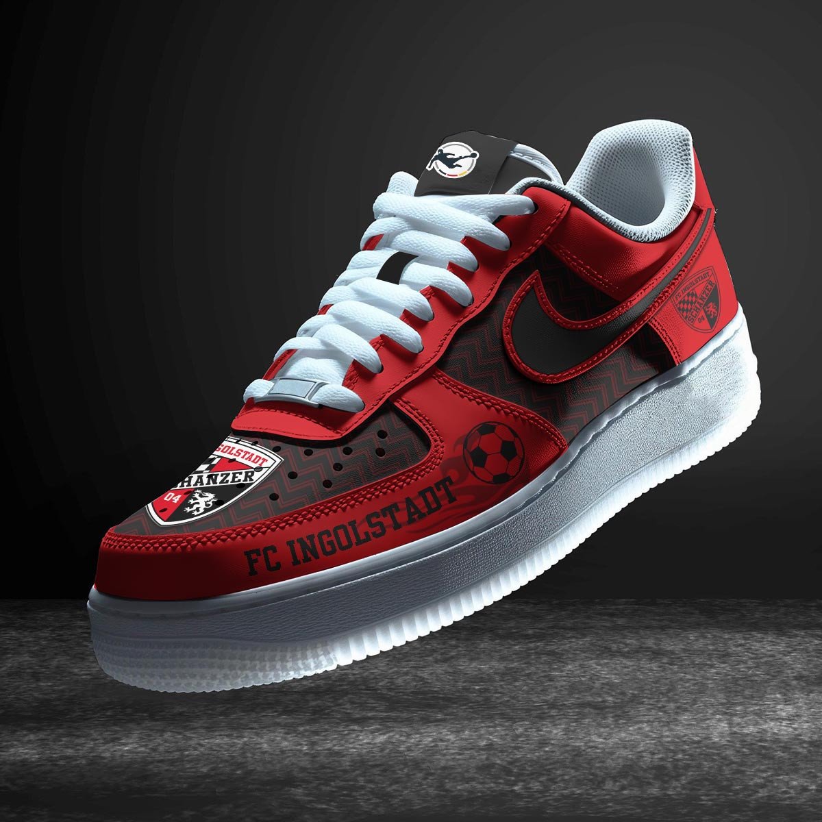 Ideafootwear FC Ingolstadt Air Low-Top Sneakers Shoes For Men And Women 1