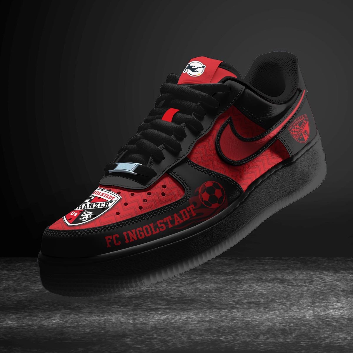 Ideafootwear FC Ingolstadt Air Low-Top Sneakers Shoes For Men And Women 1