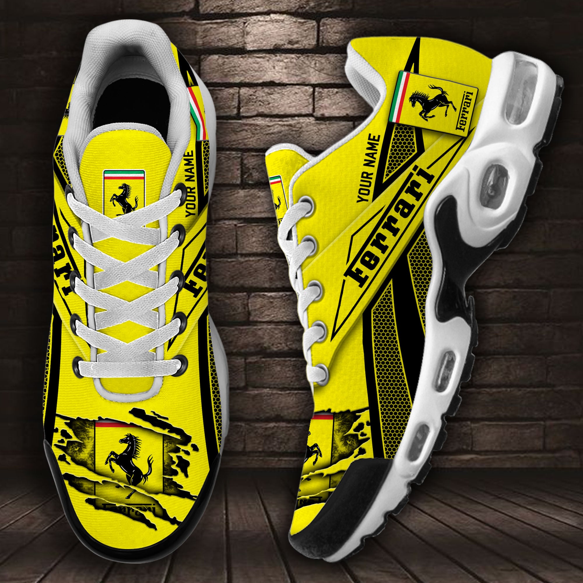 Ideafootwear Ferrari TN Shoes Sneakers For Men And Women