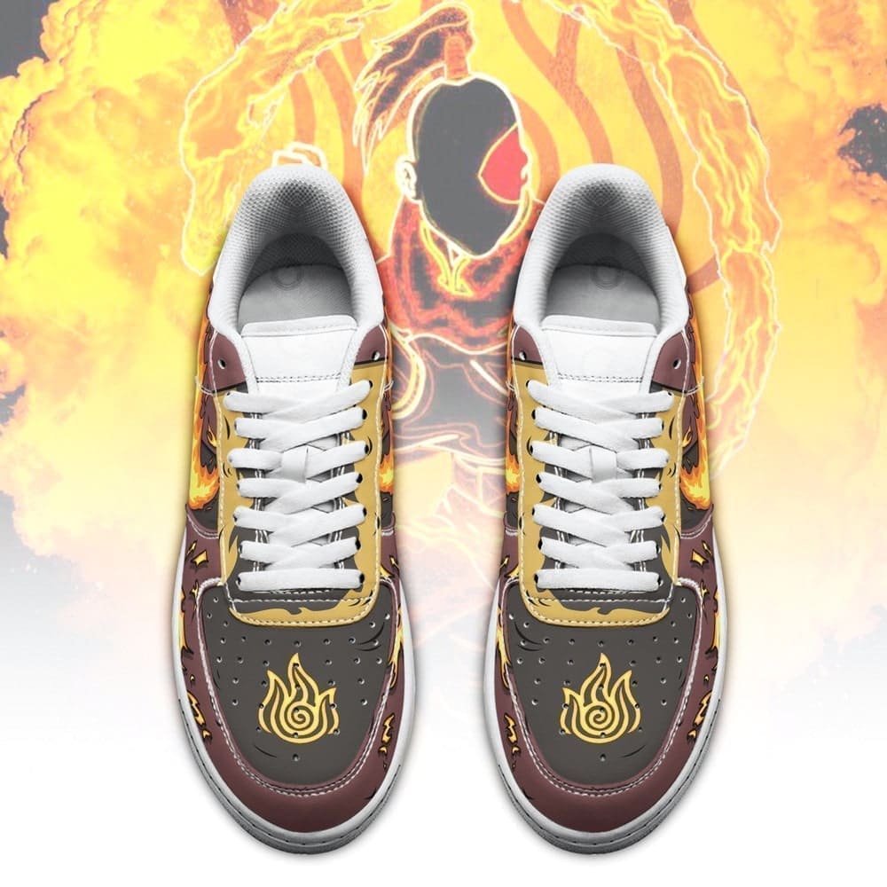 Ideafootwear Fire Element Air Low-Top Sneakers Shoes For Men And Women 2