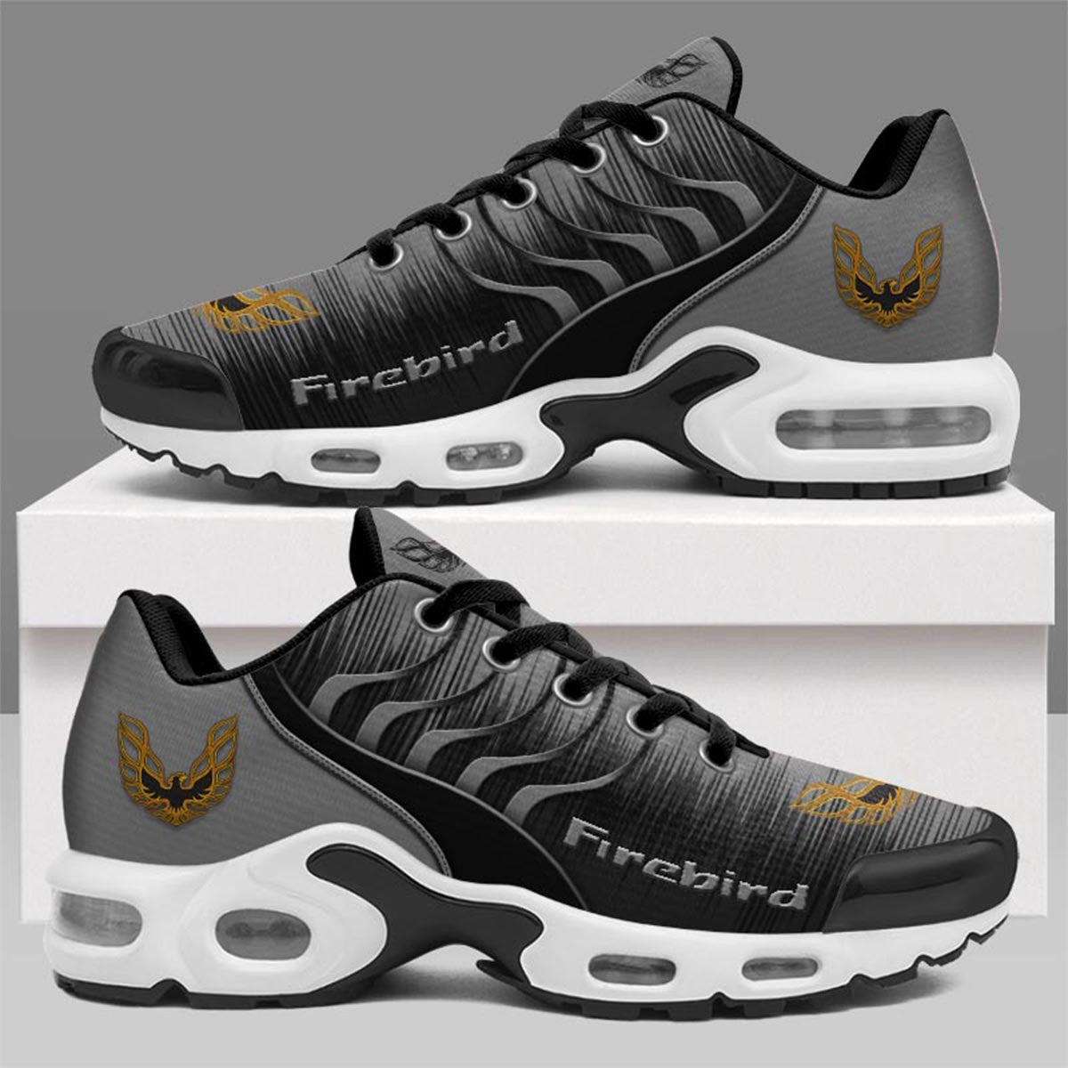 Ideafootwear Firebird Pontiac TN Shoes Sneakers For Men And Women
