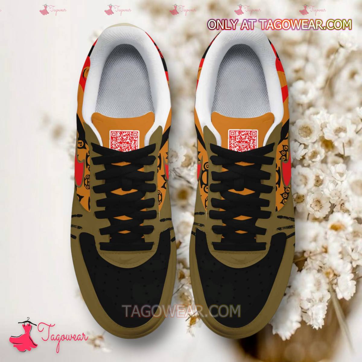 Ideafootwear Five Finger Death Punch 5FDP Air Low-Top Sneakers Shoes For Men And Women 2