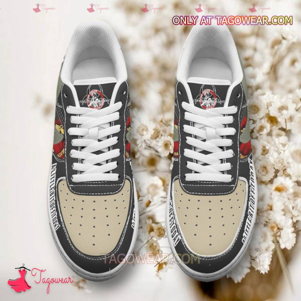 Ideafootwear Five Finger Death Punch Air Low-Top Sneakers Shoes For Men And Women 3