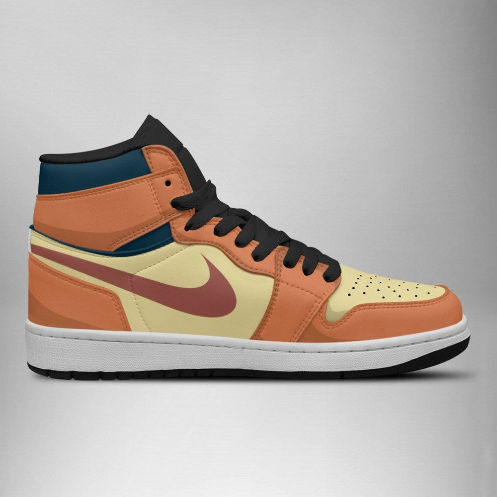 Ideafootwear Flareon AJ1 High Sneakers Shoes For Men And Women