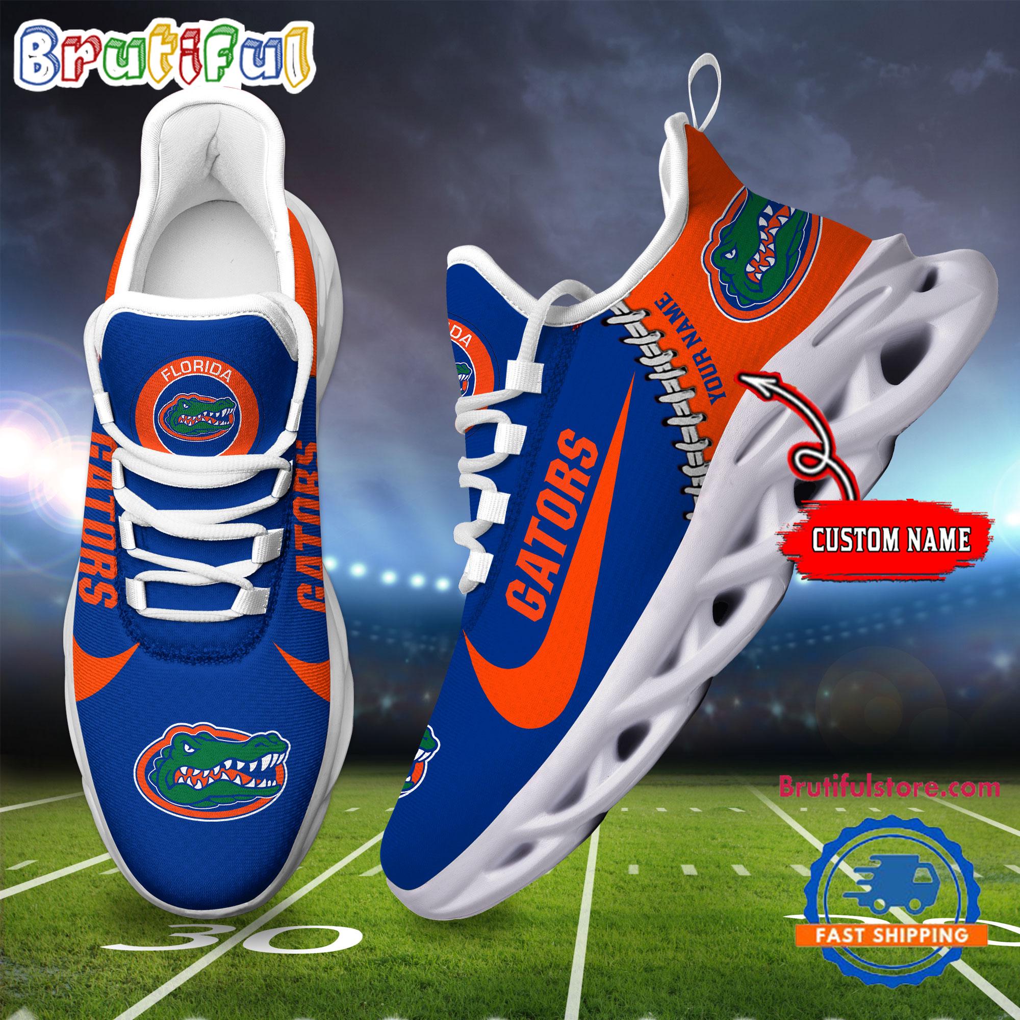 Ideafootwear Florida Gators Max Soul Shoes Sneakers For Men And Women
