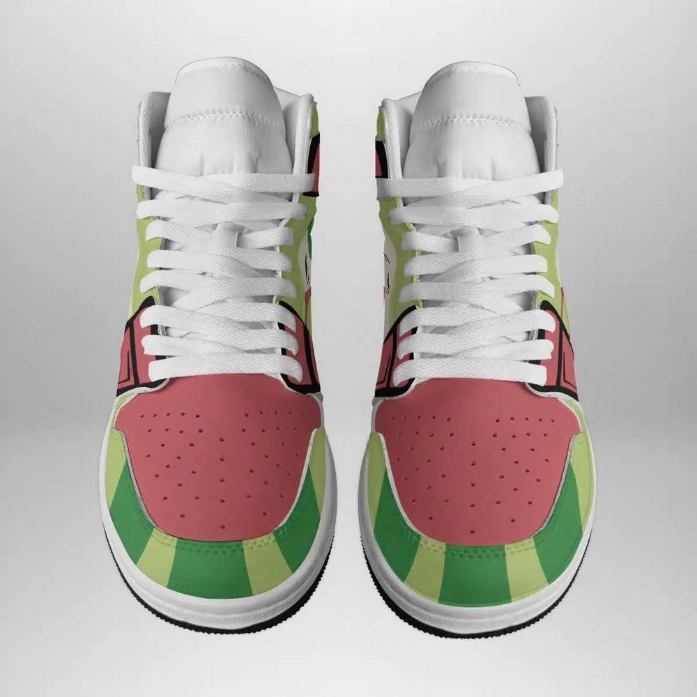 Ideafootwear Flygon Pokemon AJ1 High Sneakers Shoes For Men And Women