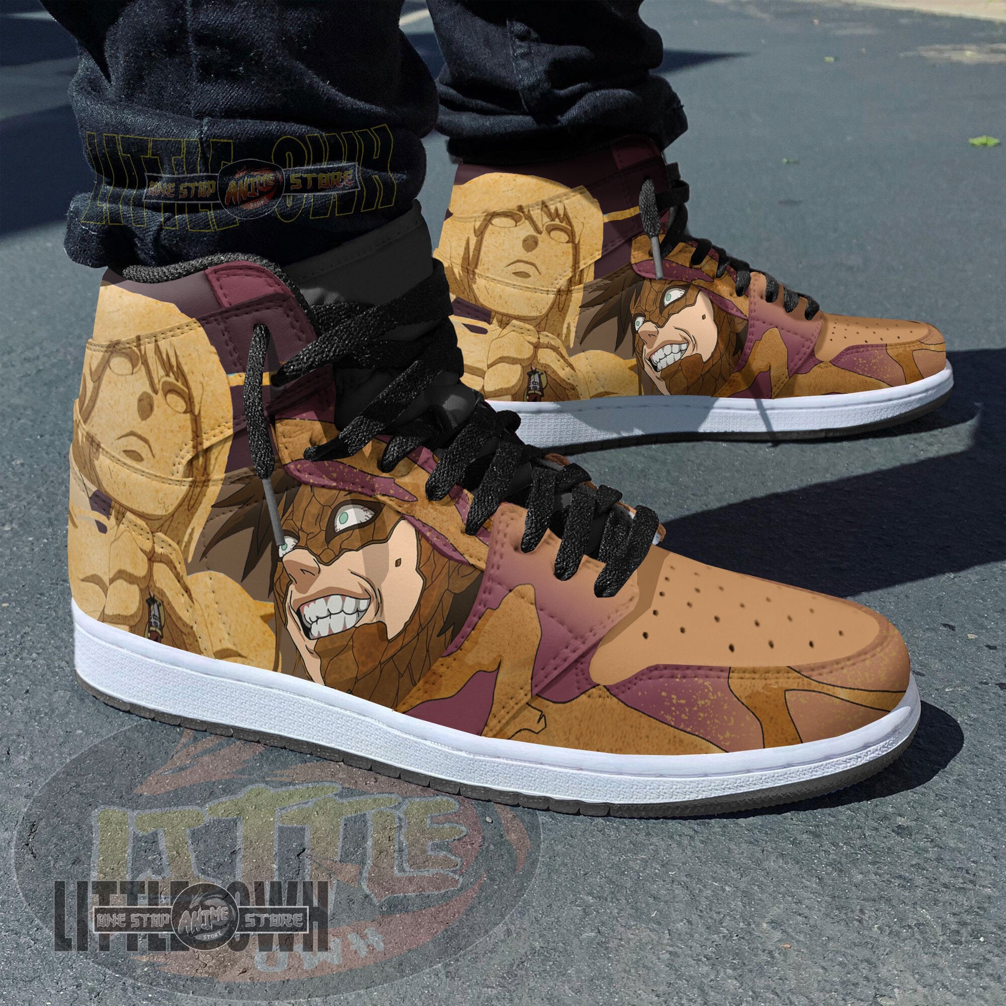 Ideafootwear Gaara AJ1 High Sneakers Shoes For Men And Women