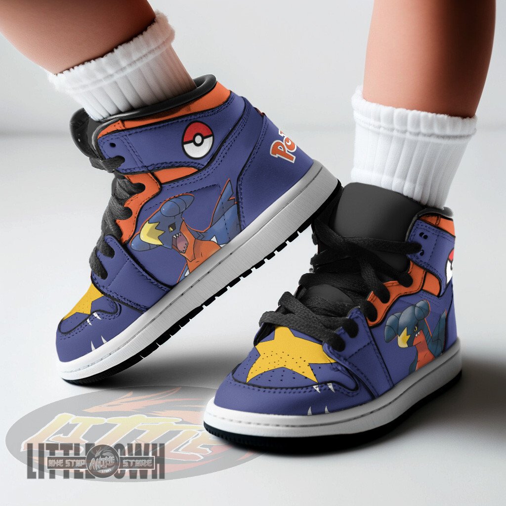 Ideafootwear Garchomp AJ1 High Sneakers Shoes For Men And Women