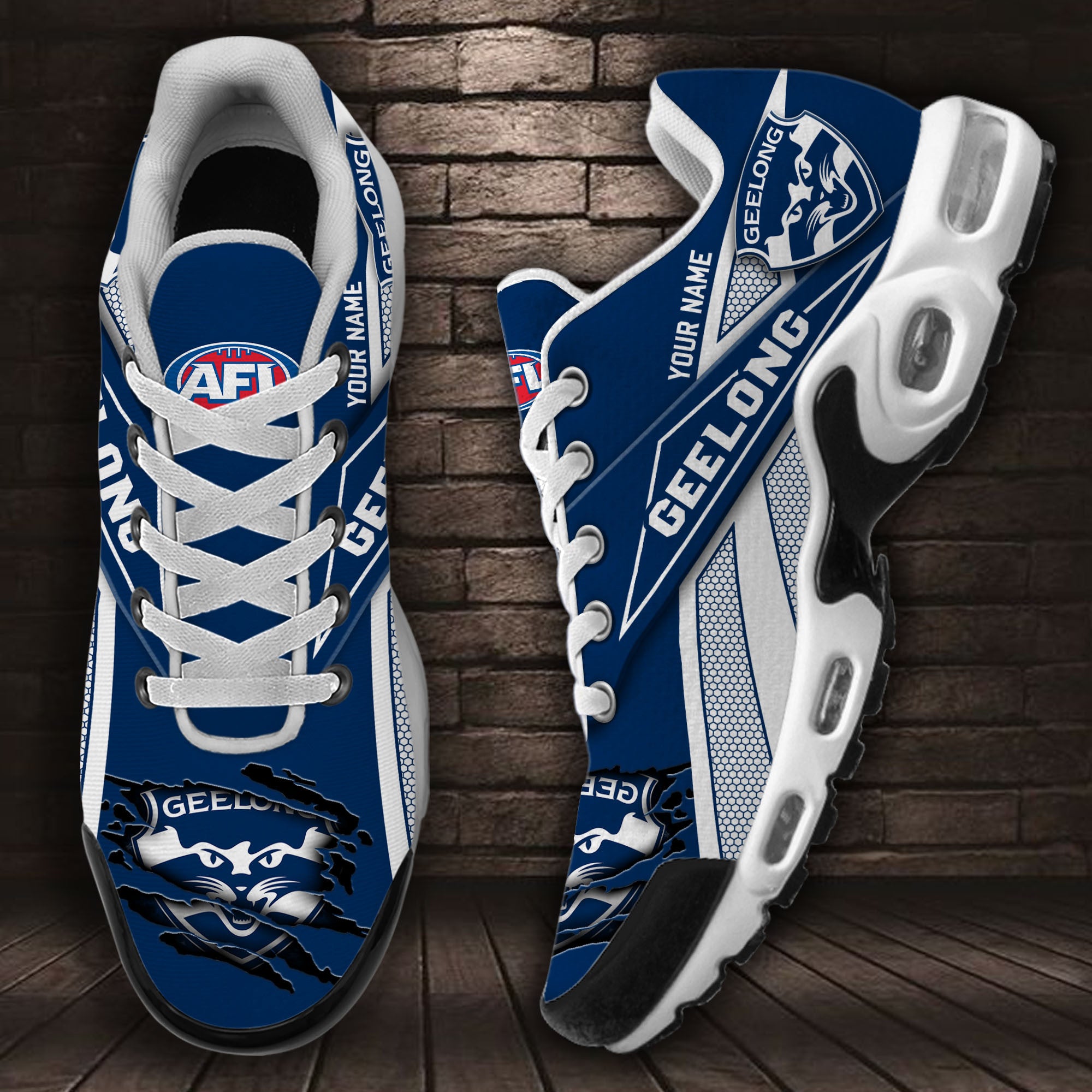 Ideafootwear Geelong Football Club TN Shoes Sneakers For Men And Women