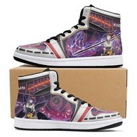 Ideafootwear Genshin Impact AJ1 High Sneakers Shoes For Men And Women
